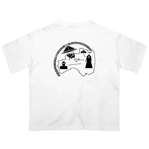 Ｆ- ＣＯＮ福島 × ボーイスカウト オーバーサイズTシャツ