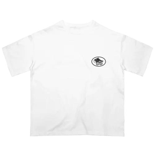 ビッグチャンスくん（黒文字） Oversized T-Shirt