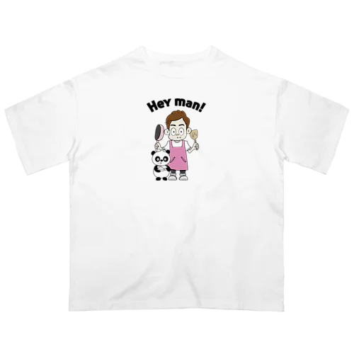 Hey man! オーバーサイズTシャツ