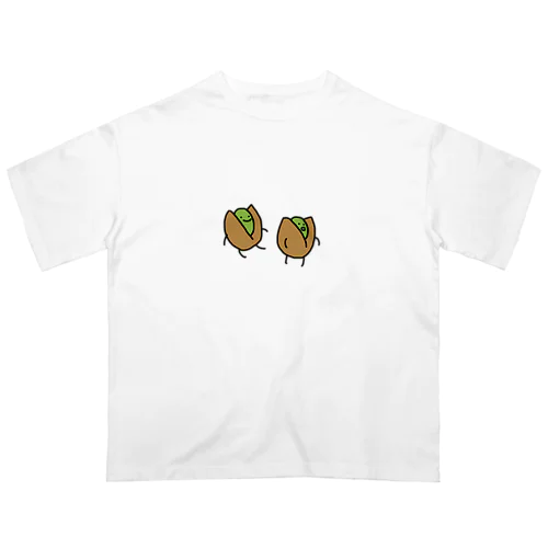 ピスタチオ オーバーサイズTシャツ