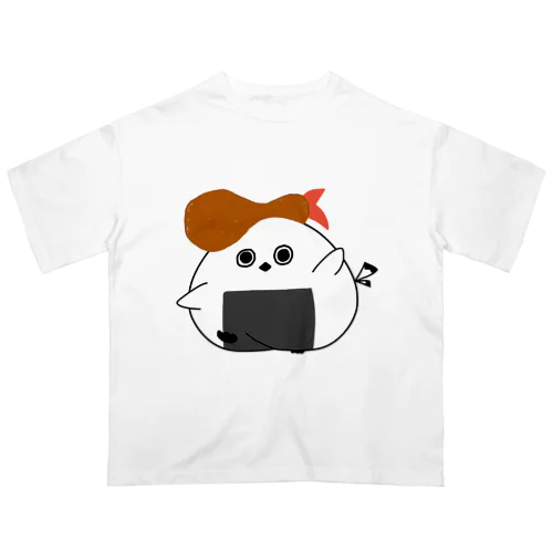 トリーぜんとおにぎり🍤🍙 オーバーサイズTシャツ