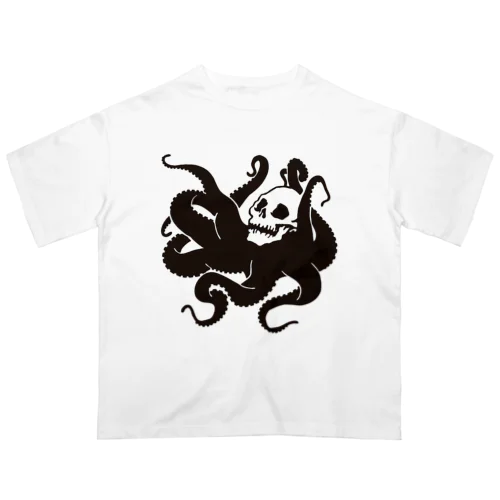 シンプル眠蛸 オーバーサイズTシャツ