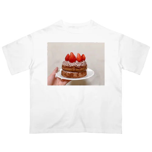 何でもない日のケーキ Oversized T-Shirt