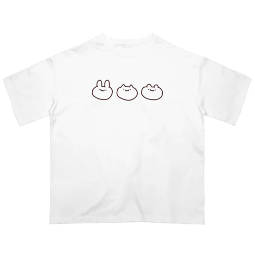 うさんくさアニマルズ オーバーサイズTシャツ