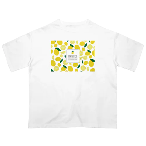 カンキツケイ倶楽部 -シロ Oversized T-Shirt