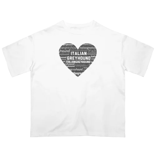 イタグレ 🤍 オーバーサイズTシャツ
