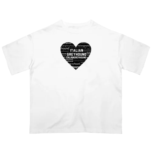 イタグレ 🖤 オーバーサイズTシャツ