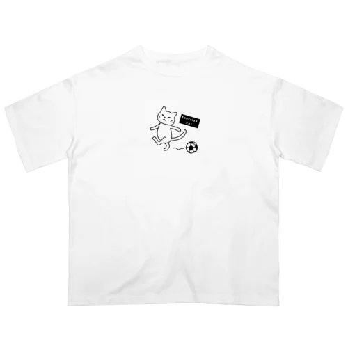 エクササイズ キャット Oversized T-Shirt