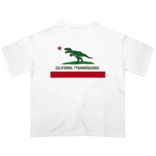 カリフォルニア・ティラノサウルス【パロディー商品】 オーバーサイズTシャツ