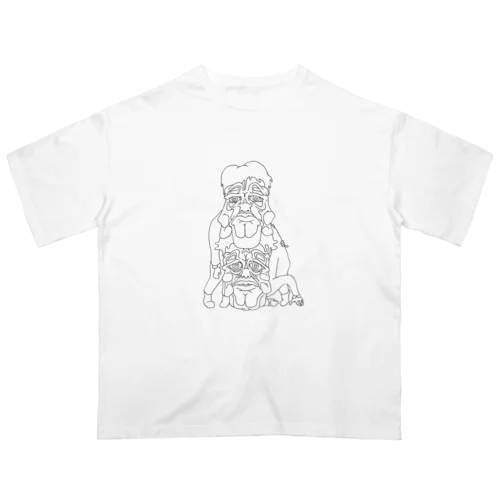 NIKOICHI君 オーバーサイズTシャツ