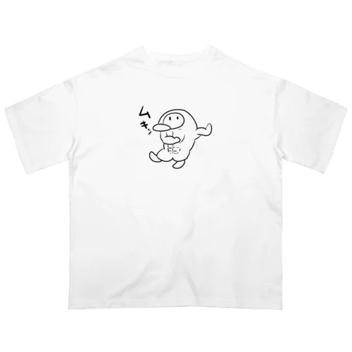 ムキムキかもぺん オーバーサイズTシャツ