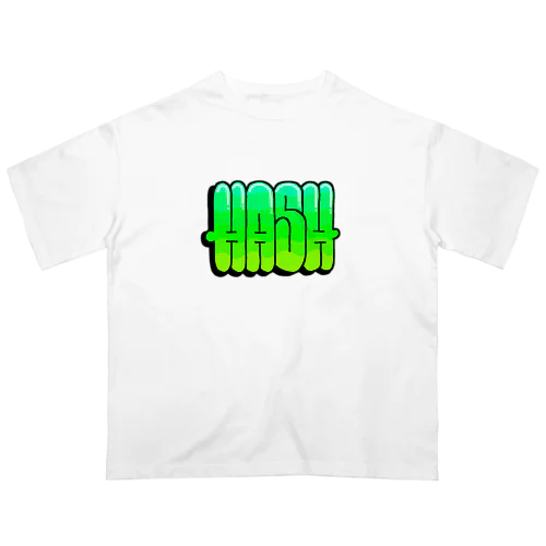 Graffiti “HASH” Oversized T-Shirt