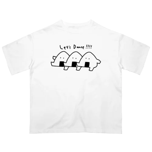 自我を持ったおにぎり Oversized T-Shirt