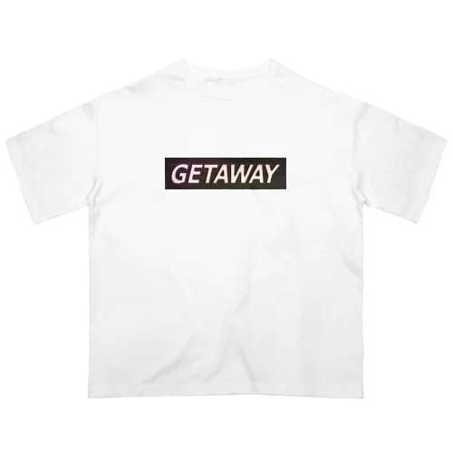 Getaway シャツ （モノクロ） Oversized T-Shirt