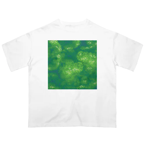 Misty green space🌿 オーバーサイズTシャツ