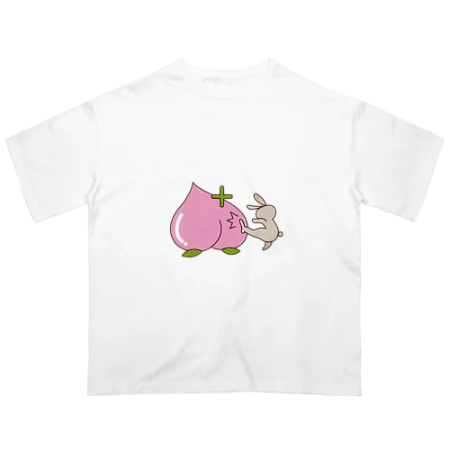 ももたすてっかー オーバーサイズTシャツ