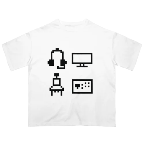 ゲーム配信 オーバーサイズTシャツ