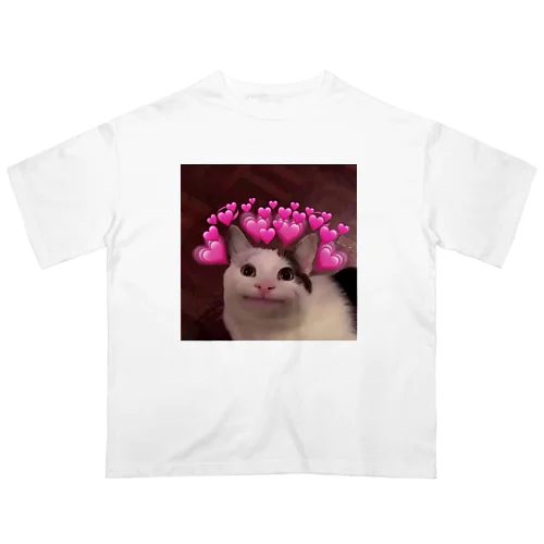 in love ブルーガ Oversized T-Shirt