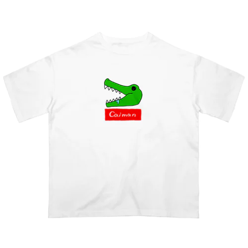 Caimanメインロゴ オーバーサイズTシャツ