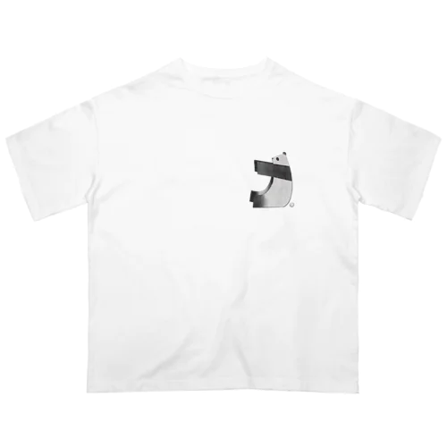 一頭のパンダ Oversized T-Shirt