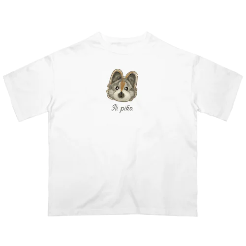 イリナキウサギ(イリピカ) オーバーサイズTシャツ