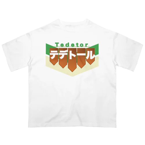 テデトール（簡略版） Oversized T-Shirt