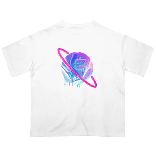 Melty Saturn オーバーサイズTシャツ