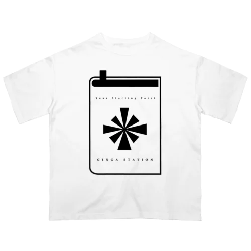 銀河ステイション公式ロゴアイテム オーバーサイズTシャツ