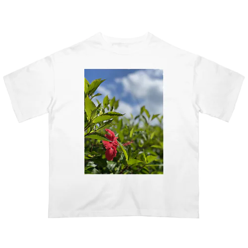 沖縄のハイビスカス Oversized T-Shirt