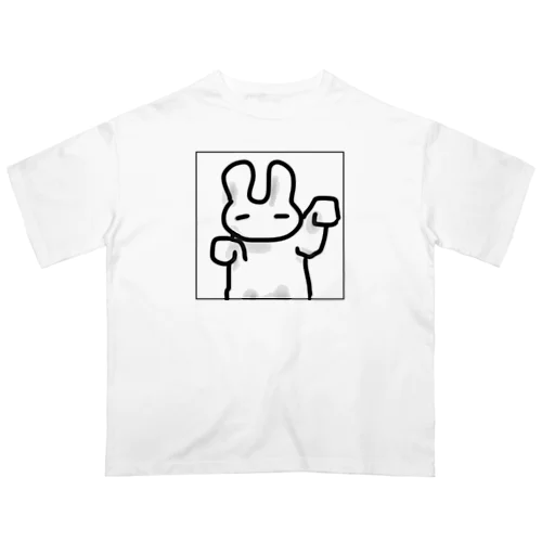 まねきうさぎさん Oversized T-Shirt