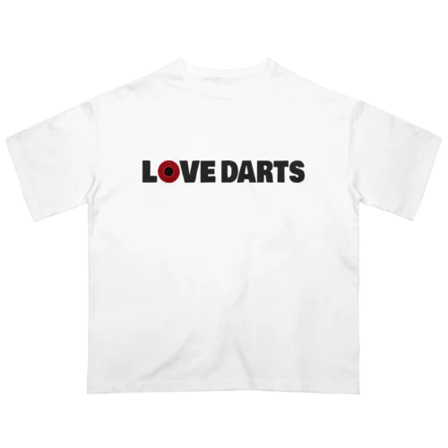 【ダーツ】LOVE DARTS（BULL） オーバーサイズTシャツ