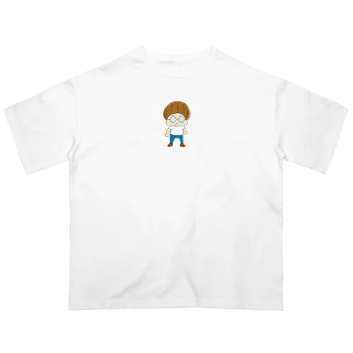 マッシュメガネくん オーバーサイズTシャツ