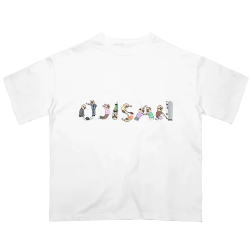 ある日のおじさん達 オーバーサイズTシャツ