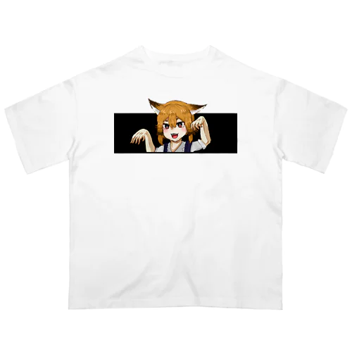 キツネ娘 オーバーサイズTシャツ