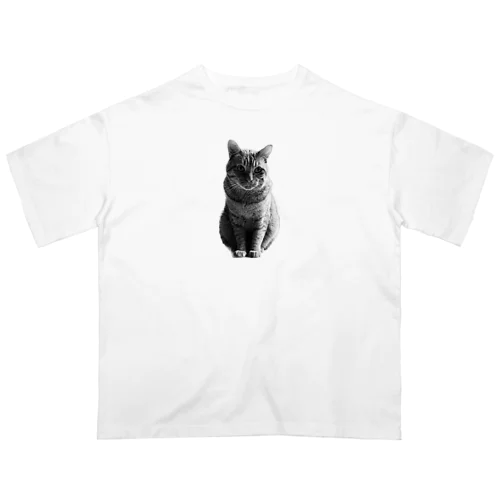 飼い猫 オーバーサイズTシャツ