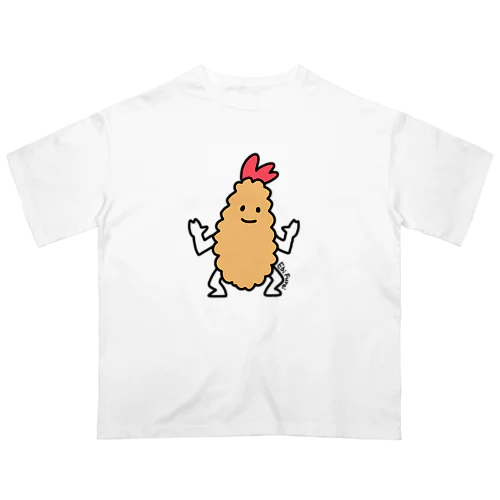 しょぼいエビフライ オーバーサイズTシャツ