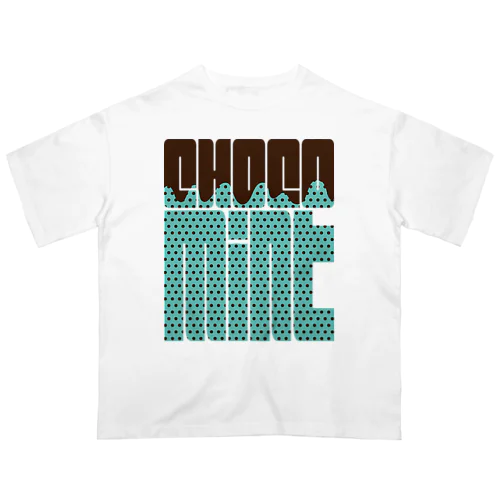 CHOCO MINT オーバーサイズTシャツ