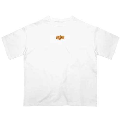 ゴールデンレトリバー三兄弟 Oversized T-Shirt