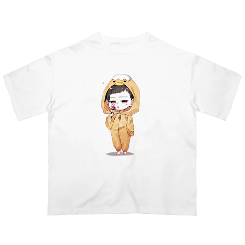 ほのぼのそーたくんTシャツ　（表プリントのみ） オーバーサイズTシャツ