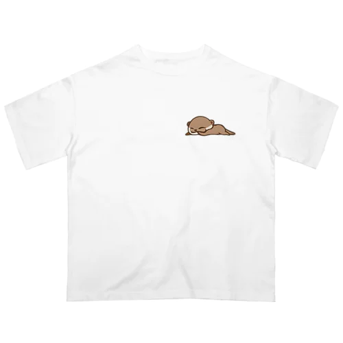 おしゃぶりカワウソ Oversized T-Shirt