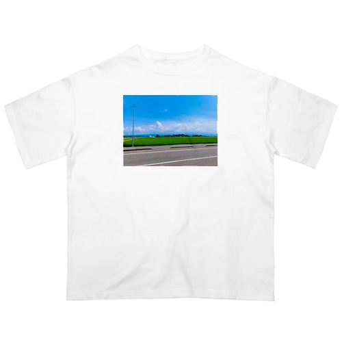 田舎の風景 Oversized T-Shirt