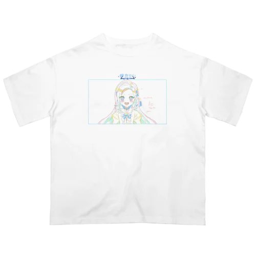 碧衣リン（アニメ原画 by studioもがな） オーバーサイズTシャツ