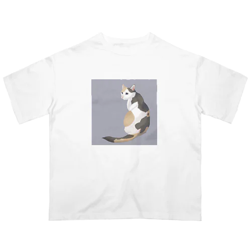 三毛猫 オーバーサイズTシャツ