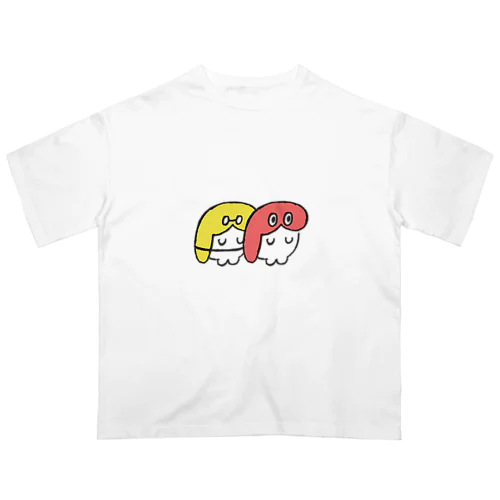 マグロちゃんとタマゴちゃん オーバーサイズTシャツ