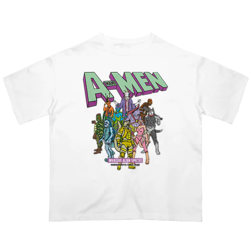 AMAMIMEN 外来種（T-GO） オーバーサイズTシャツ