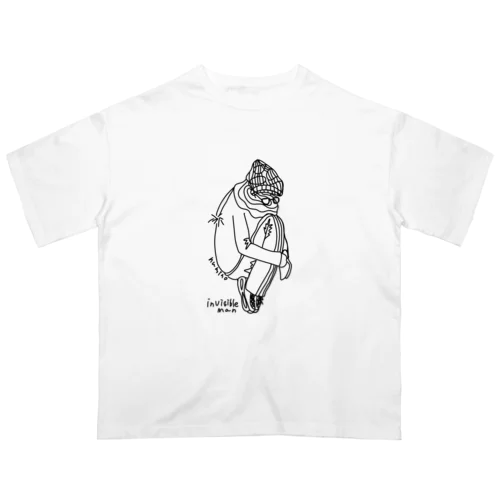 invisibleman オーバーサイズTシャツ