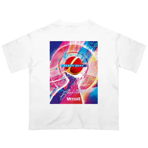 FLASH ZONE オーバーサイズTシャツ