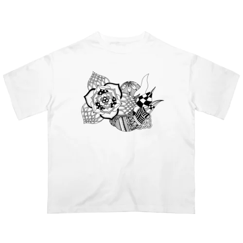 エケベリアとカプトメデューサエ Oversized T-Shirt