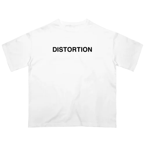 DISTORTION-ディストーション- 胸面配置デザイン- Oversized T-Shirt