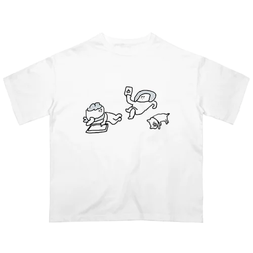 ダラ…ダラ… オーバーサイズTシャツ